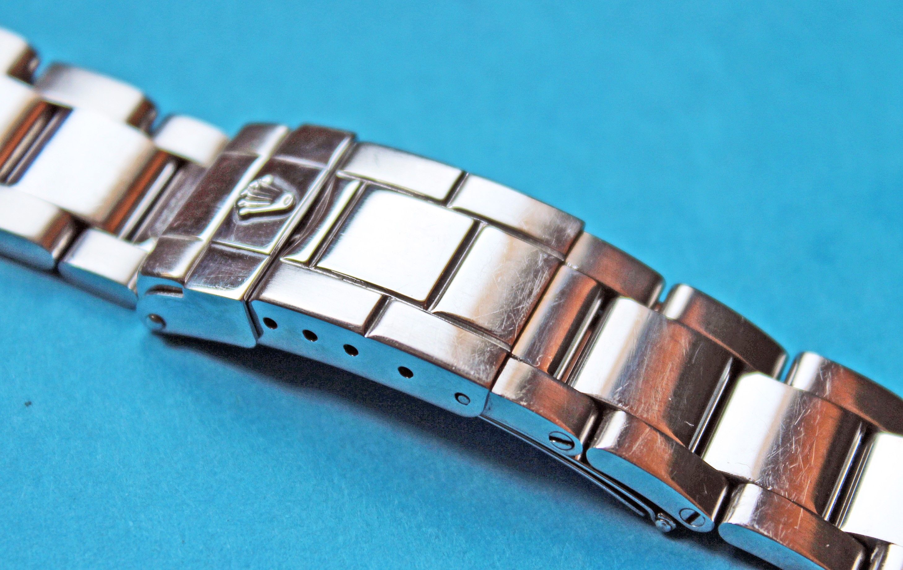 polish rolex bracelet