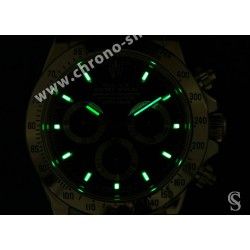 Rolex APH Factory Original 116520 Mens SSteel Daytona White CHROMALIGHT Dial watches Cosmograph chrono cal 4130