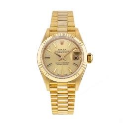 ROLEX MONTRES DAMES LADY DATEJUST 69173, 69178, SET AIGUILLES OR JAUNE AU LUMINOVA Cal. 2035, 2135