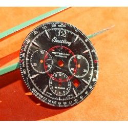 BREITLING CADRAN MONTBRILLANT CHRONOMETRE AUTOMATIQUE COULEUR NOIR ET ROUGE