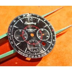 BREITLING CADRAN MONTBRILLANT CHRONOMETRE AUTOMATIQUE COULEUR NOIR ET ROUGE