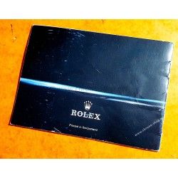 ROLEX 1981 BOOKLET LIVRET MONTRES VINTAGES SUBMARINER, SEA-DWELLER 5513, 1665, 16660,16808