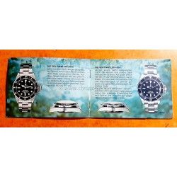 ROLEX 1981 BOOKLET LIVRET MONTRES VINTAGES SUBMARINER, SEA-DWELLER 5513, 1665, 16660,16808