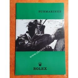ROLEX 1969 VINTAGE MONTRES ROLEX EXPLORER 1016 BROCHURE LIVRET AUTHENTIQUE