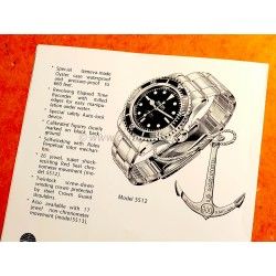 ROLEX 1969 VINTAGE MONTRES ROLEX EXPLORER 1016 BROCHURE LIVRET AUTHENTIQUE