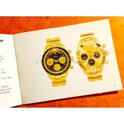 Rolex 1972  Vintage & Collectible Genuine Cosmograph Daytona Paul Newman 6263,6265 Booklet, manual