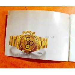 ROLEX RARE LIVRET, NOTICE, MANUEL1988 MONTRE COSMOGRAPH DAYTONA ZENITH PATRIZZI 16520, 16528, 16523