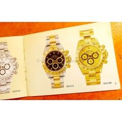 Rolex 1988 Vintage 16523, 16528, 16520 Daytona Patrizzi Cosmograph Watch Manual Booklet Brochure