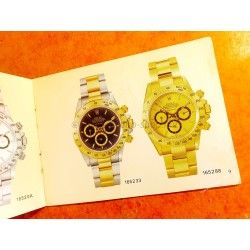 Rolex 1988 Vintage 16523, 16528, 16520 Daytona Patrizzi Cosmograph Watch Manual Booklet Brochure