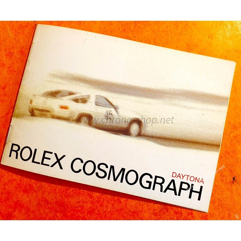 Rolex 70's Vintage & Collectible Genuine Cosmograph Daytona Paul Newman 6263,6265 Booklet, manual