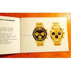 Rolex 70's Vintage & Collectible Genuine Cosmograph Daytona Paul Newman 6263,6265 Booklet, manual