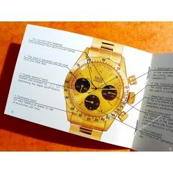 Rolex 70's Vintage & Collectible Genuine Cosmograph Daytona Paul Newman 6263,6265 Booklet, manual