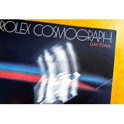 VINTAGE 80's Booklet, manual ROLEX COSMOGRAPH DAYTONA 1982 for models 6263, 6265, 6240 watches Paul Newman