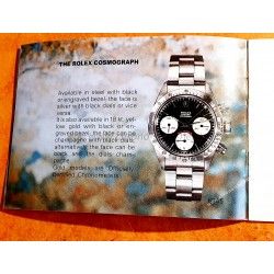 ROLEX VINTAGE LIVRET / NOTICE MONTRE COSMOGRAPH DAYTONA 6263, 6265 PAUL NEWMAN DE 1982