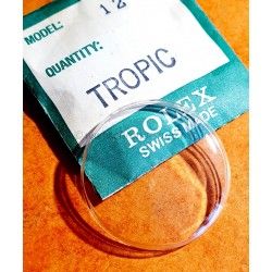 ROLEX VINTAGE SUPERDOME TROPIC 12 PLEXIGLAS VERRE ACRYLIQUE MONTRES OYSTER 1002-1011, 1014, 1022, 6565, Explorer 5500