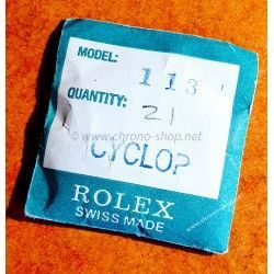 ROLEX Genuine Cyclop 113 DateJust 6304,6305,6307,6498,6604,6605 watches Plexiglas Watch Part Crystal Factory Sealed Package