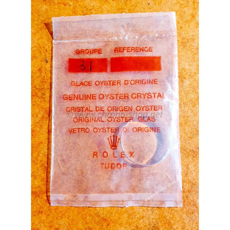 ROLEX TUDOR Genuine Superdome ladies watches Plexiglas TROPIC 31 Watch Part Crystal Factory Sealed Package,NOS Tudor 7975,7980