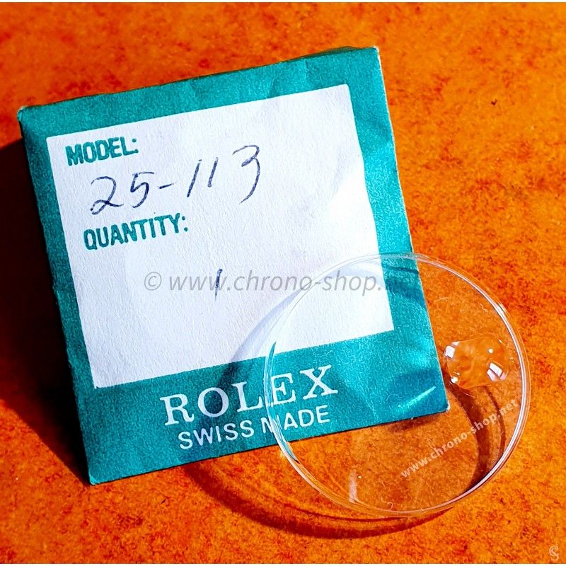ROLEX Genuine Cyclop 113 DateJust 6304,6305,6307,6498,6604,6605 watches Plexiglas Watch Part Crystal Factory Sealed Package