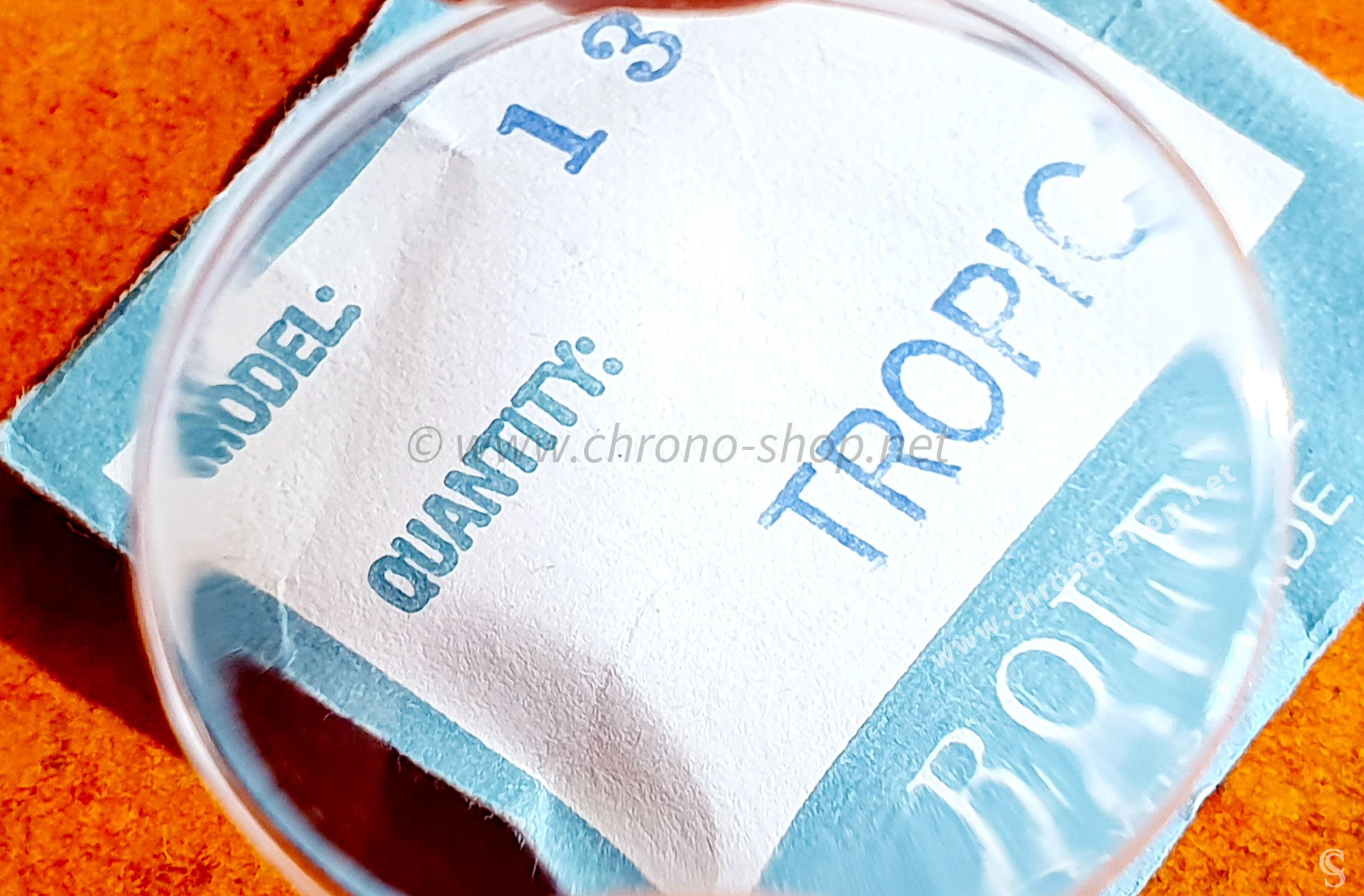 Verre De Montre Swiss – 29,3mm – Tropic 12 – Pour Tudor Oyster Vintage 7904-7934 – Neuf Avec Boîte