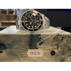 RARE BOITE ÉCRIN "CRATÈRES" ROLEX VINTAGE SUBMARINER 5512 ANNÉES 70 ref 11.00.01