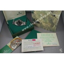 RARE BOITE ÉCRIN "CRATÈRES" ROLEX VINTAGE SUBMARINER 5512 ANNÉES 70 ref 11.00.01