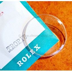 Genuine Rolex Tropic 6 Plastic Plexi Acrylic Watch Crystal 25-6 ref 6220, 6221, 7910