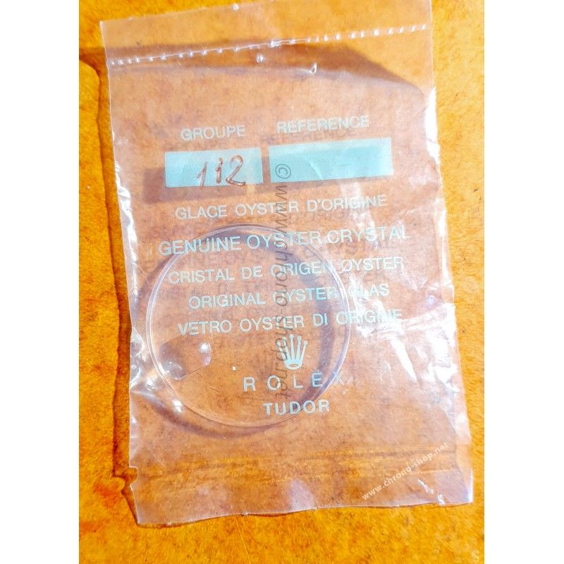 Original Rolex Crystal Cyclop 112 for Vintage Tudor watches oysterdate 7962, 7964, 7966, 7968