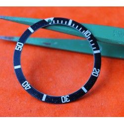 Genuine & Rare vintage Faded Rolex Submariner Bezel Insert Black 5513