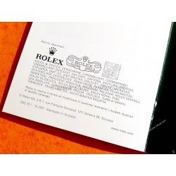 Rolex 2011 livret, manuel, notice, mode d'emploi Langue italien montres Datejust 36mm 16000,116000,16230