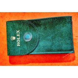 Rolex Original green suede velvet pouch traveler's service holder case watches Submariner, Gmt, Daytona, Explorer, Air King