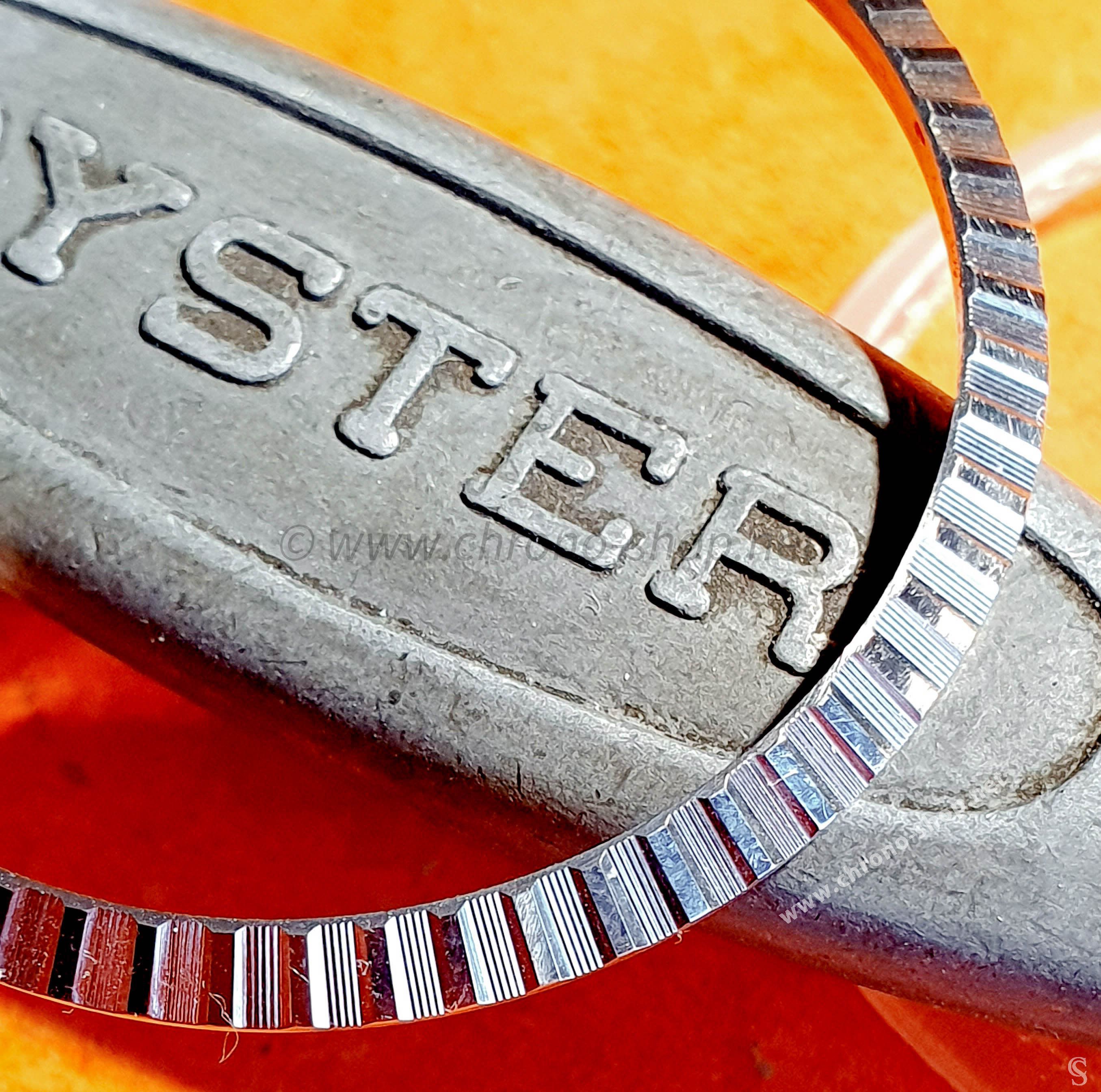 GENUINE MENS ROLEX DATEJUST 16220 ENGINE TURNED BEZEL FLUTED Stainless