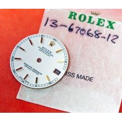 CADRAN ROLEX DATEJUST BLANC  MEDIUM REF 68008 68278 6827/68273/68278/78273/178278/68273 cal 2135