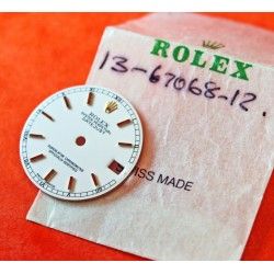 CADRAN ROLEX DATEJUST BLANC  MEDIUM REF 68008 68278 6827/68273/68278/78273/178278/68273 cal 2135