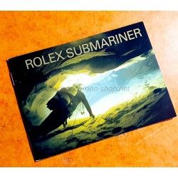 Rolex 1999 Submariner,Sea Dweller booklet manual english 1999 Submariner watches 14060,16613,16610,16618,16600