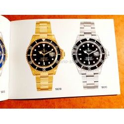 Rolex 1999 Submariner,Sea Dweller booklet manual english 1999 Submariner watches 14060,16613,16610,16618,16600