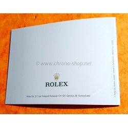 Rolex 1999 Submariner,Sea Dweller booklet manual english 1999 Submariner watches 14060,16613,16610,16618,16600