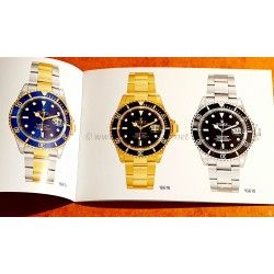 ROLEX 劳力士 2006 VINTAGE LIVRET CHINOIS MONTRES SUBMARINER & SEA-DWELLER 14060M,16613,16613,16618,16600