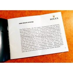 ROLEX BOOKLET "IHRE ROLEX OYSTER" 1987 SUBMARINER DAYDATE OYSTERQUARTZ DATEJUST WATCHES GOLD