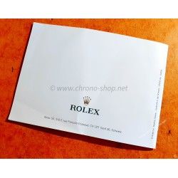 ROLEX BOOKLET "IHRE ROLEX OYSTER" 1987 SUBMARINER DAYDATE OYSTERQUARTZ DATEJUST WATCHES GOLD