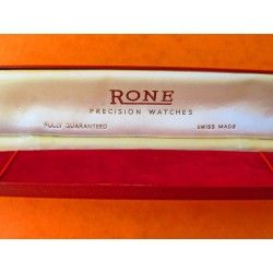  VINTAGE "RONE" RED STORAGE BOX WATCHES