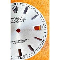 ROLEX Original Cadran Argent Indexes bâtons Luminova MONTRES DATEJUST 16230,16200,16220,16234 CAL 3135,3035