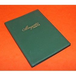 RARE BLANK GUARANTEE PAPER BREGUET WATCHES FROM 1995 BOOKLET MANUAL