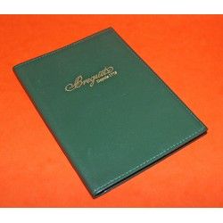 VINTAGE 1995 BREGUET GARANTIE VIERGE CARNET CERTIFICAT D'ORIGINE