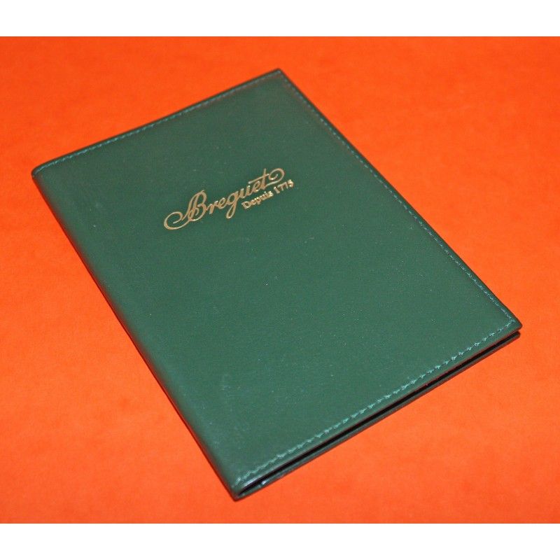 RARE BLANK GUARANTEE PAPER BREGUET WATCHES FROM 1995 BOOKLET MANUAL