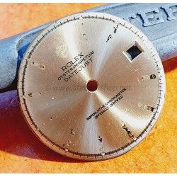 Rolex Datejust 36mm Silver Color Watch Part Dial w Batons Numerals 16200,16220,16230,16234,16013