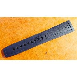 Authentic Breitling Diver Pro 3 20mm x 18mm Black Rubber Strap Band 150S x 1 part