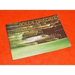 ★★ RARE VINTAGE 1992 ROLEX DAY-DATE BOOKLET LIVRET MODE D'EMPLOI-★★