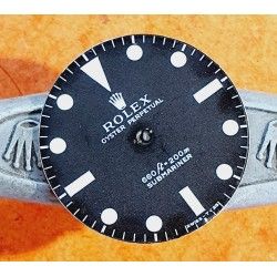 ♛♛ Vintage & Rare 1973 Authentique Cadran Mk I Montres anciennes Rolex 5513 Submariner Feets first mat tritium ♛♛