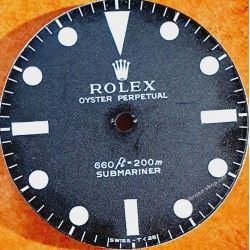 ♛ ORIGINAL 1973 Vintage Rolex Submariner 5513 Watch 660ft~200m Feets First Dial Part Singer ♛