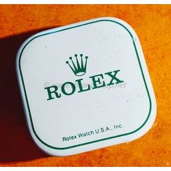 VINTAGE BOITE ALUMINIUM HORLOGERE ROLEX ANNEES 50-60 USA ACCESSOIRES MONTRES, HORLOGERIE, GOODIES